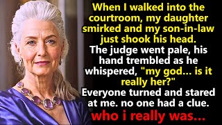 My Daughter Laughed When I Entered Court… The Judge Went Pale And Whispered, “My God… It’s Her.”