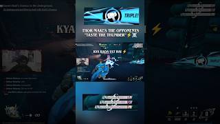 TASTE THE THUNDER ⚡☠️ #shorts #marvelrivals #rivals #thor #thorgameplay #1vs4 #fyp