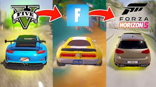 JE CHANGE de JEU à CHAQUE CRASH 😲 BeamNG, Forza, Assetto ... (Masterclass 🤣)