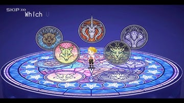 Kingdom Hearts Unchained X|Intro and Character Creation Gameplay Part 1