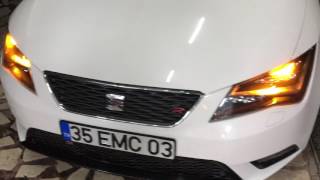 Seat Leon Gündüz Farı Ile Sinyalin Çakarlı Yanması