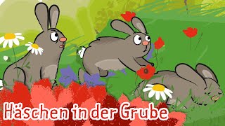 Video thumbnail of "Häschen in der Grube | Kinderlieder - die kleine Eule & ihre Freunde"