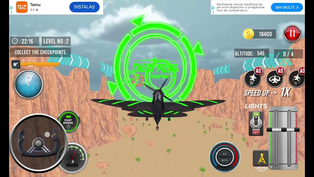 Prima data de cand ma joc airplane simulator