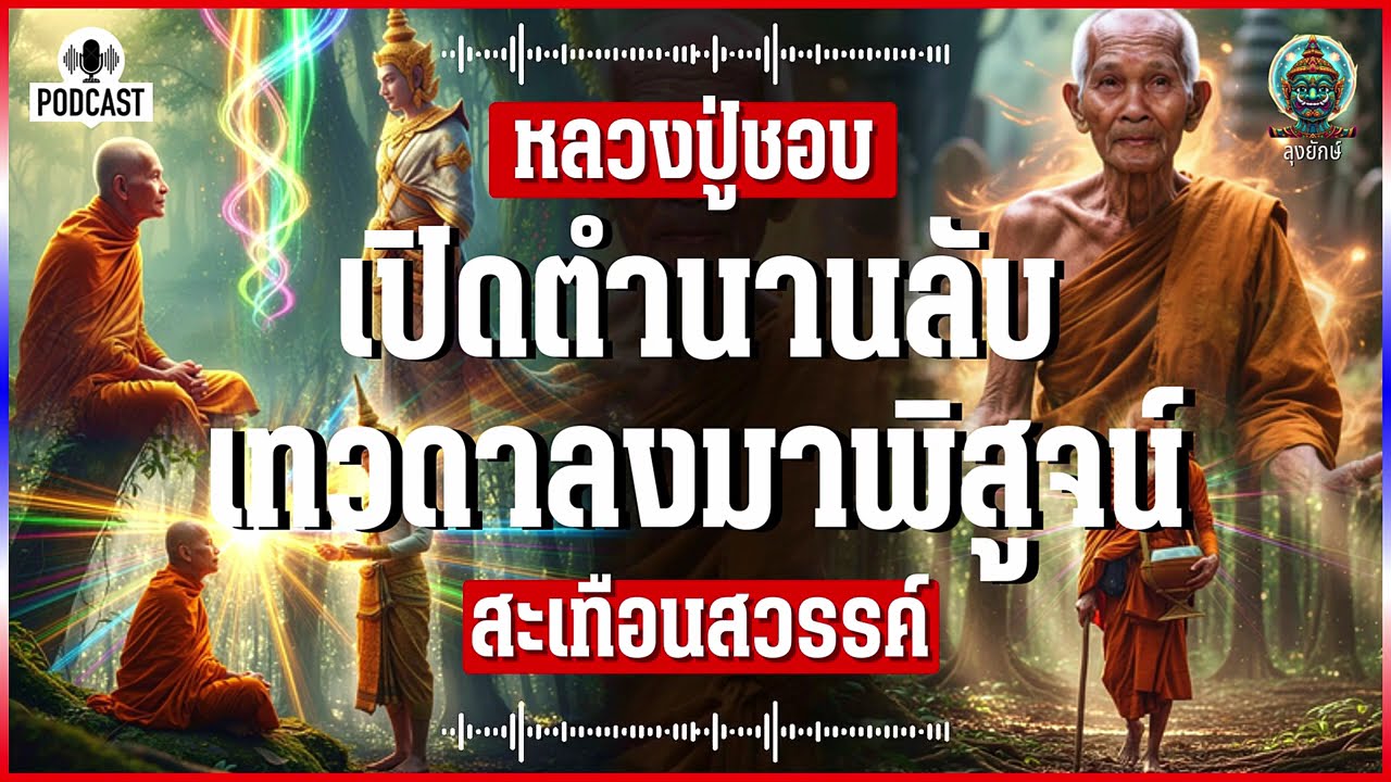 หลวงปู่ชอบ เปิดตำนานลับสะเทือนถึงสวรรค์ เทวดาต้องแปลงกายลงมาพิสูจน์ ถึงกลางป่าลึก | ลุงยักษ์