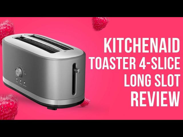 KitchenAid 4-Slice Long Slot Toaster in Empire Red