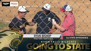 7 Menomonie Mustangs VS 4 River Falls Wildcats | 2026 WIAA Baseball Sectional Final | Zaleski Sports