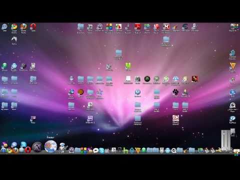 How To Make Windows 7/Vista/XP look like Mac OS X 10.6 (FULL WITH FINDERBAR!) Part 2