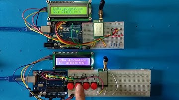 Arduino LoRa automation demo