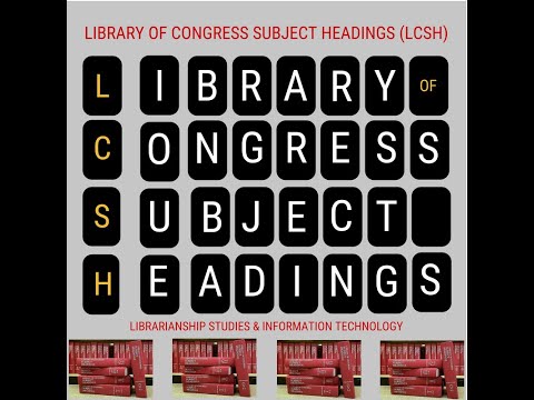 वीडियो: कांग्रेस का विषय शीर्षक पुस्तकालय कहाँ है?