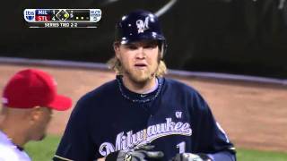 2011/10/14 Hart's RBI single