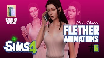 The Sims 4 | " Cell Phone - Talk & Listen " Animation Pack Download