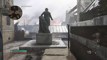 Call Of duty WWII - 360 quickscope friend during 1v1😂😂😂😂😂