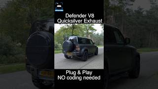 Land Rover Defender V8 - Plug & Play Exhaust Vs Stock Sound