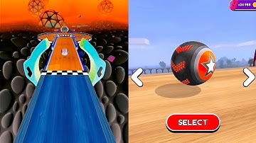 Going Balls Vs Video Reverse Gameplay SpeedRun #1032