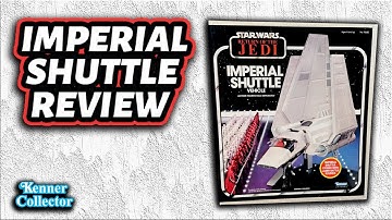 Vintage Kenner Imperial Shuttle REVIEW!