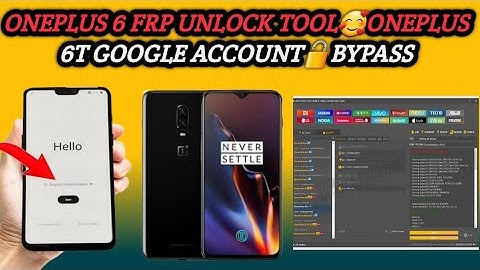 OnePlus 6 FRP Unlock Tool OnePlus 6T Google Account🔓Bypass#oneplus #unlock #easysolution #frp #tool
