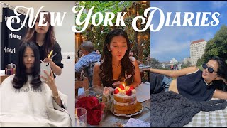 NEW YORK DIARIES | surprise celebration, new haircut, first Black Pink concert & chill weekend in SF