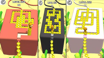 Stacky Dash Gameplay Level 261-265 || stacky dash mobile gameplay