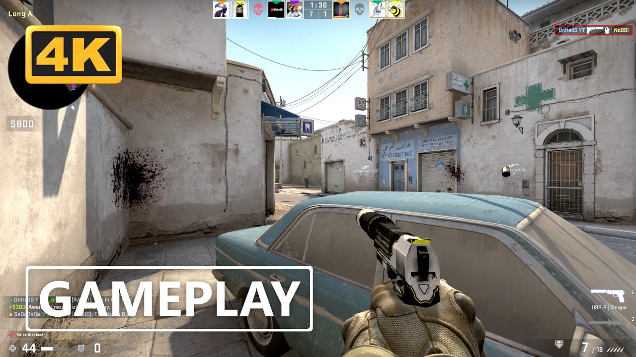 CS:GO Gameplay 4K (No Commentary) - YouTube