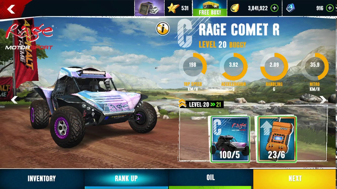 Rage Comet R in Steel Ruins | Asphalt Xtreme - YouTube
