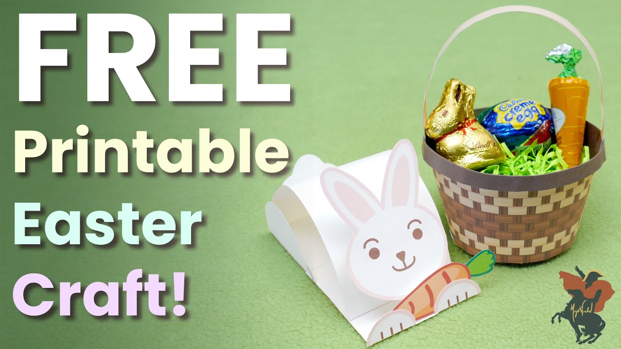 DIY Printable Easter Craft - YouTube
