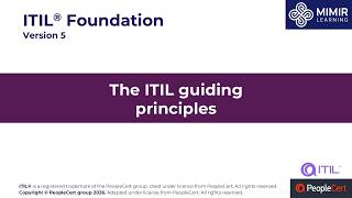 The ITIL Guiding Principles Overview | Free ITIL Foundation (Version 5) Lesson