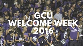 GCU Welcome Week 2016