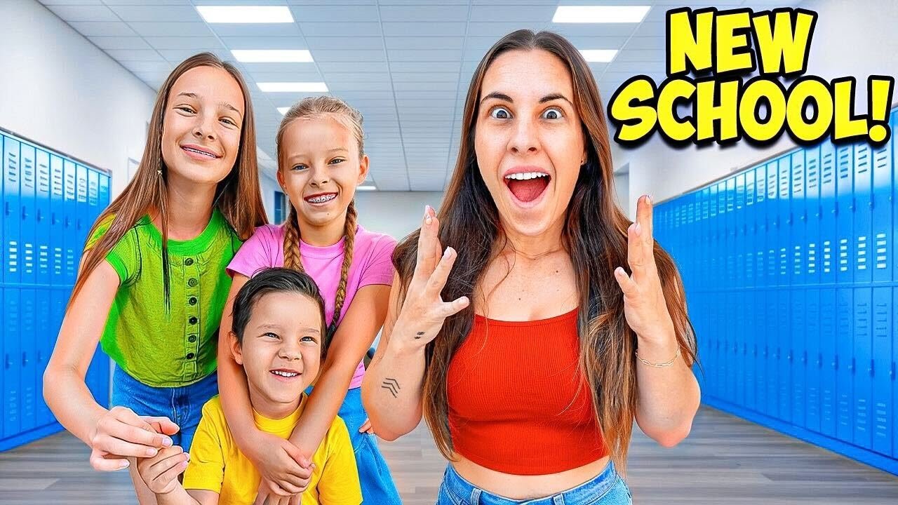 IT'S FINALLY TIME to SHOW YOU OUR NEW SCHOOL 📚✏️