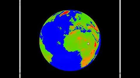 Globe Render using GLSL