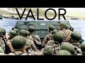 Valor  a tribute to the allied forces of ww2  dday rare color combat footage