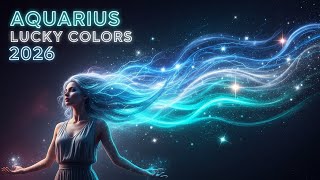 ♒ Aquarius 2026 Lucky Colors | The Universe’s Code to Unlock Your True Power & Future