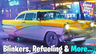 GTA 6: How The New Vehicle Mechanics Work (Refueling, Blinkers, Modifying & More)