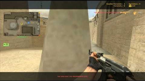 Ak-47 Headshot-Wallbang on Dust2 by tHe Machinist