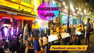 Exciting Nightlife of Khaosan Road, Bangkok | Thailand Series Ep-8  #bangkok #thailand