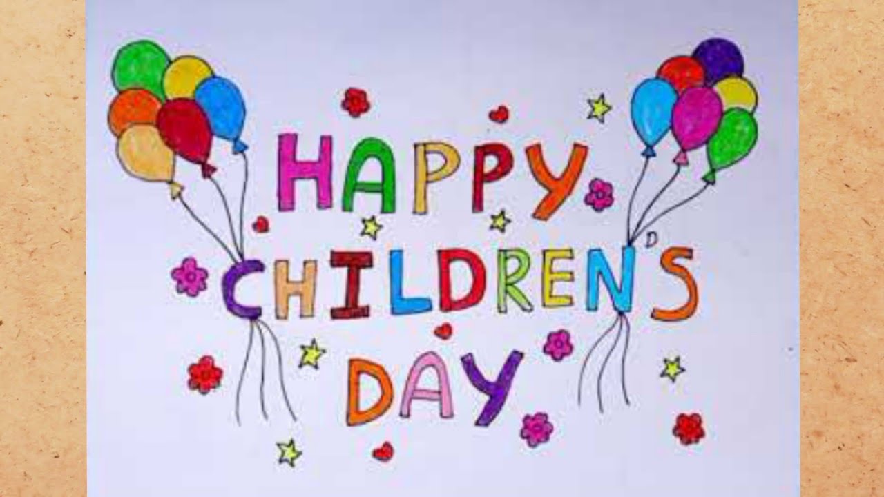 Free Vector | Childrens day design with kids elements