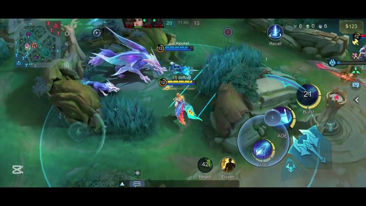 MLBB: XAVIER’s SUNBORN MONARCH SKIN GAMEPLAY