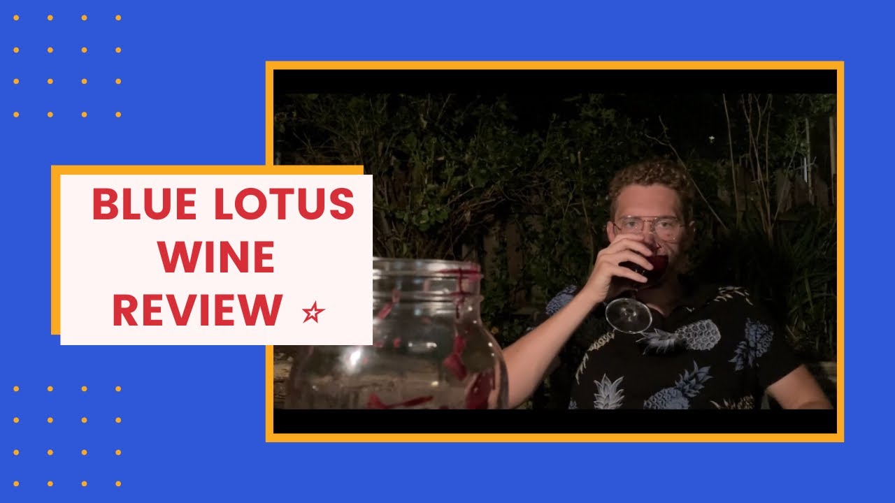BLUE LOTUS WINE REVIEW & EXPERIENCE YouTube