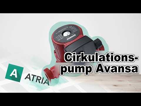 Video AVANSA 25-4/130 - cirkulationspump, anslutningsgänga 6/4"
