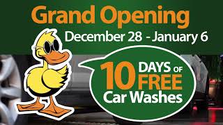 Auburn Quick Quack Car Wash - Now Open - 10 days of Free Car washes