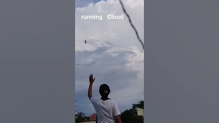 running cloud  #shorts #clouds @YouTube #sky