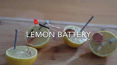 Simple Electricity Experiment: Lemon Battery