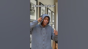 When you’re listening to a  song and your friend walks in 💀. #funny #shorts