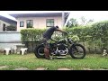 1976 harley davidson sportster ironhead old school