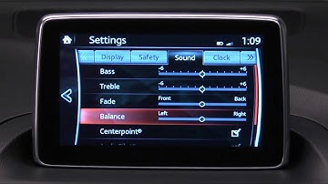 How to use Bose Audio Settings in the Mazda Connect Infotainment System
