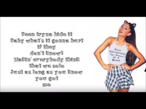 Ariana Grande Side To Side Clean Feat Nicki Minaj Lyrics On Screen