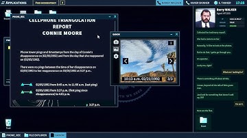 Computer Detective Simulator - The Operator Demo Gameplay