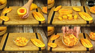 Mango Cutting Techniques & Ideas by SooperChef #shorts