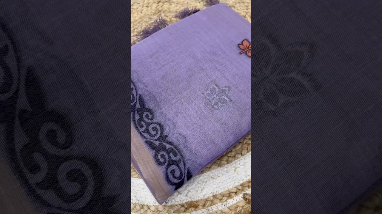 Soft Pure Muga Cotton Rich Pallu Saree