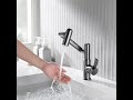 Lefton innovation rotatable faucet with temperature displaybf2204