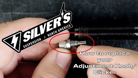 How to replace your adjustment knob (aka clicker) on Silver